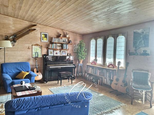 Maison bois pleine de charme de 190 m2, Panorama exceptionnel sur les Pyrénées