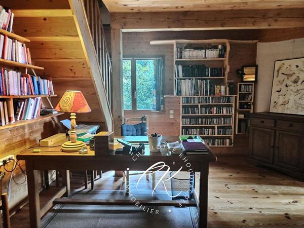 Maison bois pleine de charme de 190 m2, Panorama exceptionnel sur les Pyrénées