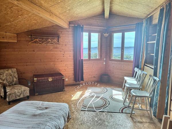 Maison bois pleine de charme de 190 m2, Panorama exceptionnel sur les Pyrénées