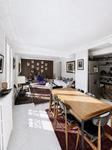 10e / DUPLEX DE CHARME, DERNIER ÉTAGE AVEC BALCON