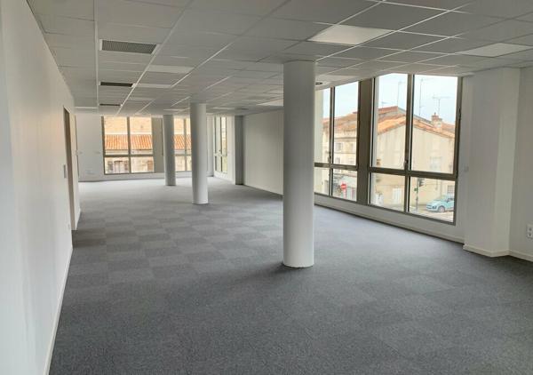 Plateau de bureaux neuf disponible proche gare d'ANGOULEME