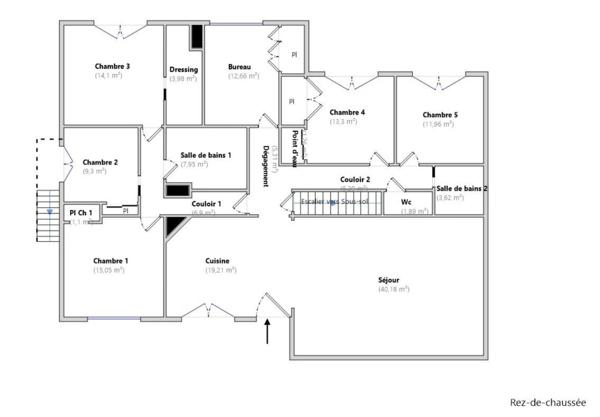 La Celle-Saint-Cloud – Villa familiale avec piscine – Parcelle de 967 m² – Gare à 3 minutes à pied