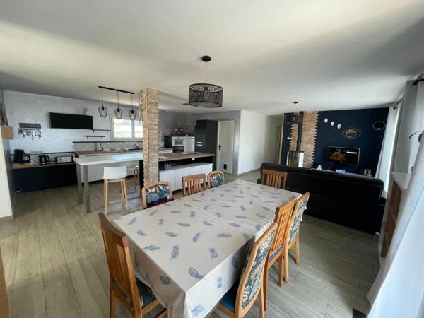 Maison contemporaine, familliale, plain pieds,