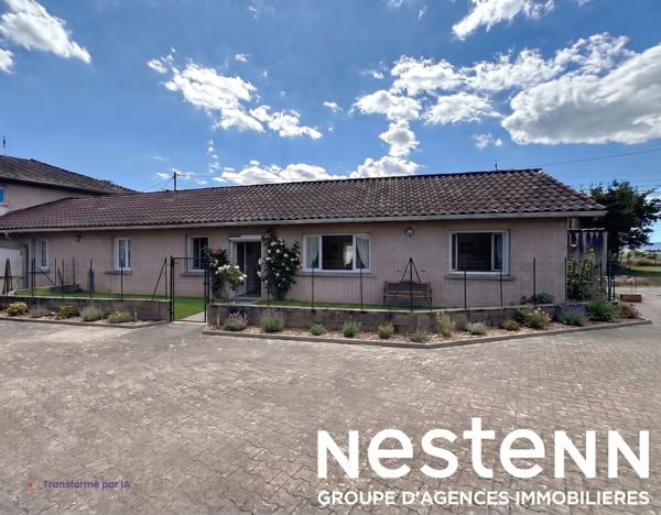 A vendre : Maison plain pied 3 chs - 69220 BELLEVILLE EN BEAUJOLAIS
