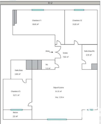 Appartement à vendre 4 pièces 87,2 m² Suresnes