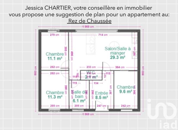 Immeuble à vendre 166 m² Distré
