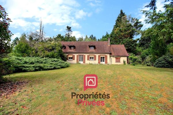 1h15 de PARIS - Maison de caractère de 190 m2, au calme absolu dans un environnement privilégié, parc d'environ 4400 m2