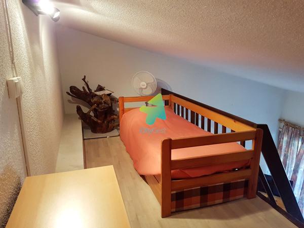 Apt T2 mezzanine avec terrasse.