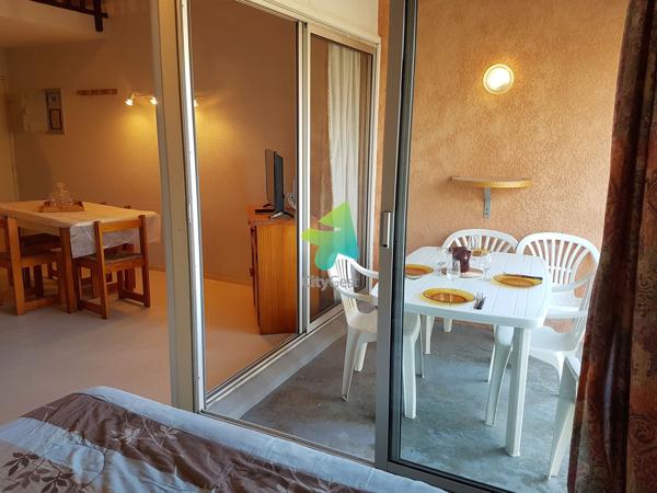 Apt T2 mezzanine avec terrasse.