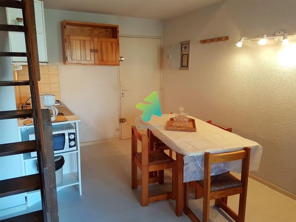 Apt T2 mezzanine avec terrasse.