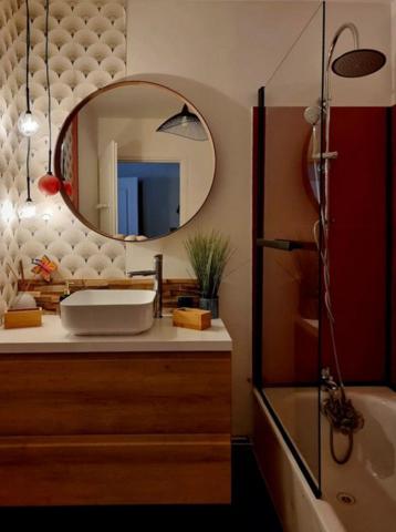 Charme et tranquillité au dernier étage, en plein centre de Bordeaux