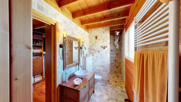 Propriété 202 m² avec parc de 4800 m², piscine et double garage