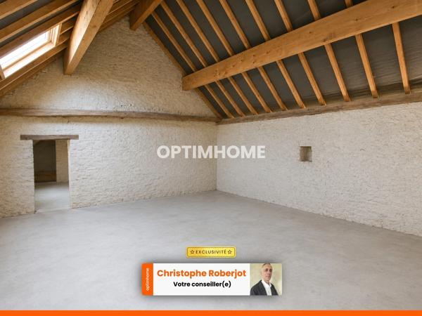 Maison + dépendances avec énorme potentiel à Fontaines sur 1 hectare de terrain clos et arboré