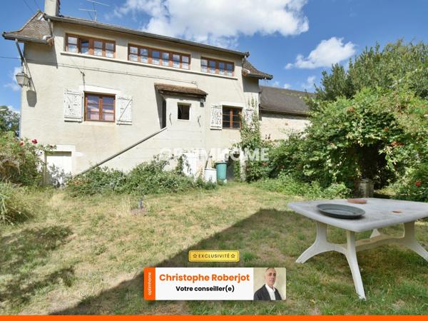 Maison + dépendances avec énorme potentiel à Fontaines sur 1 hectare de terrain clos et arboré