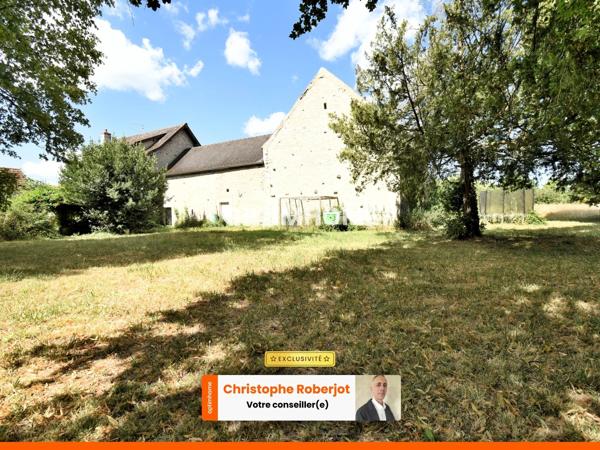 Maison + dépendances avec énorme potentiel à Fontaines sur 1 hectare de terrain clos et arboré