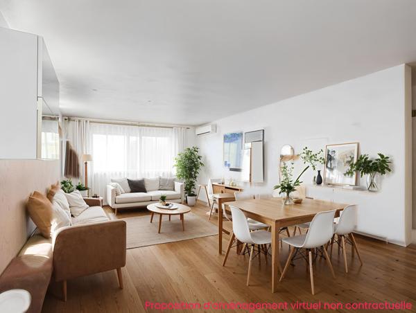 Grand appartement 85m2+2 caves+Balcons