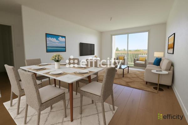 Appartement 3 pièces - 63 m² Exclusivité efficity