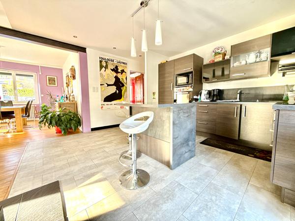 A VENDRE : GRANDE MAISON FAMILIALE AVEC APPARTEMENT LOUÉ ET STUDIO INDÉPENDANT