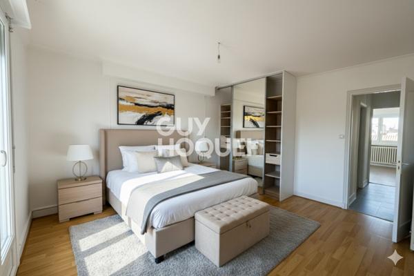 A LOUER - APPARTEMENT T4 - TRAVERSANT - MINIMES - 116.73 m² - JARDIN - PARKING