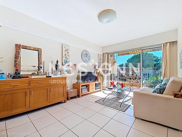 MANDELIEU : 2P EXPOSé SUD, LUMINEUX CALME