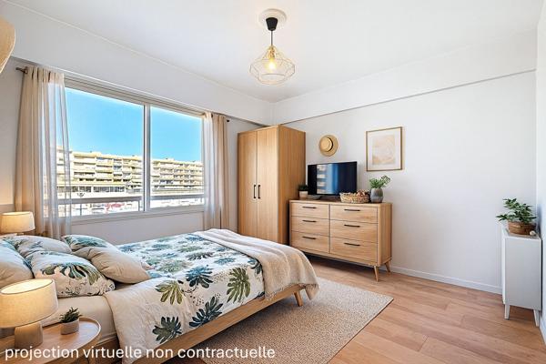 MANDELIEU : 2P EXPOSé SUD, LUMINEUX CALME