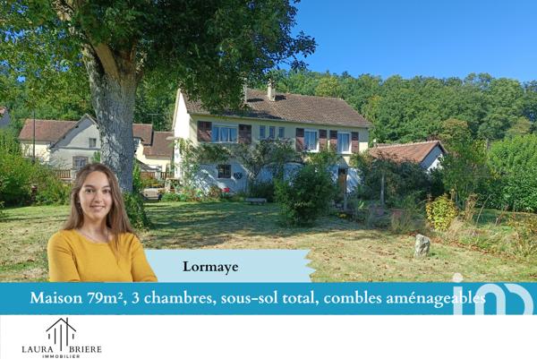 Maison à vendre 4 pièces 79 m² Lormaye