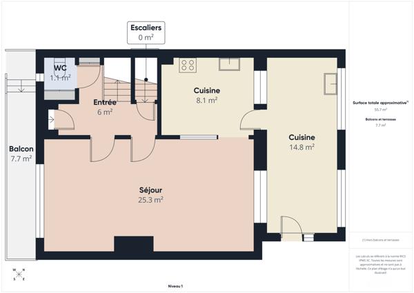 Maison 6 pièces - 95 m²