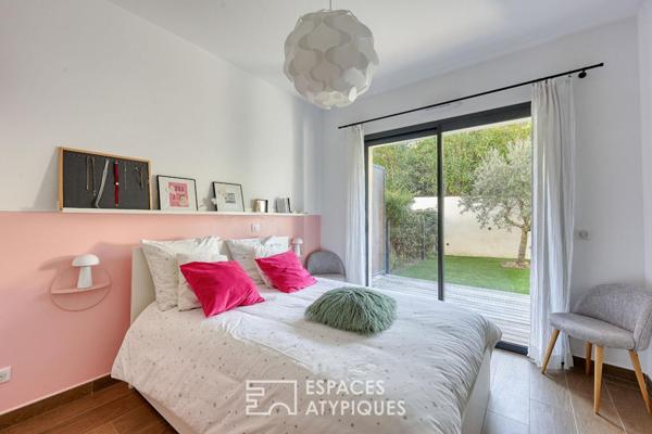 Rez-de-jardin contemporain