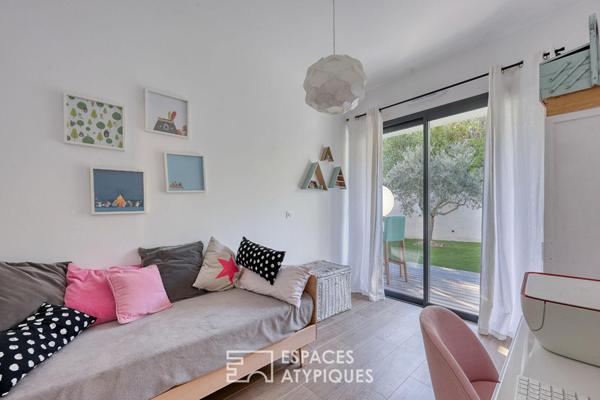 Rez-de-jardin contemporain