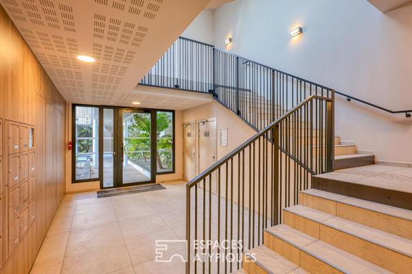 Rez-de-jardin contemporain