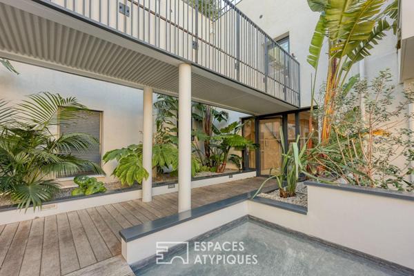 Rez-de-jardin contemporain