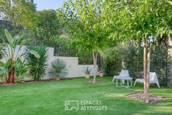 Rez-de-jardin contemporain