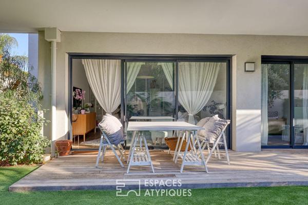 Rez-de-jardin contemporain