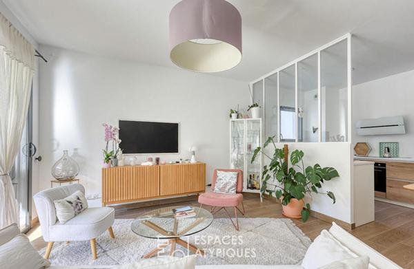 Rez-de-jardin contemporain