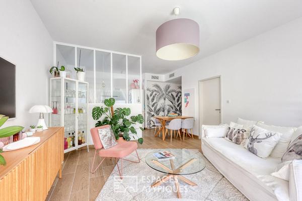 Rez-de-jardin contemporain