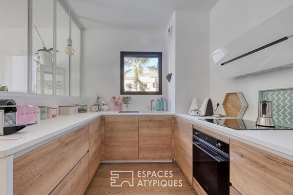 Rez-de-jardin contemporain