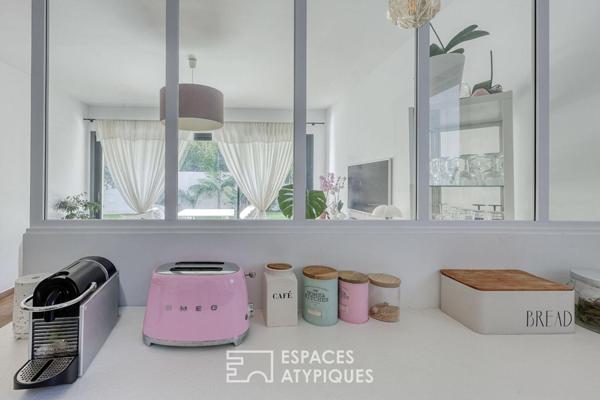 Rez-de-jardin contemporain