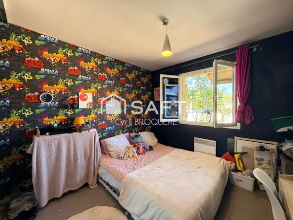 Maison 146m2, parcelle de 950m2