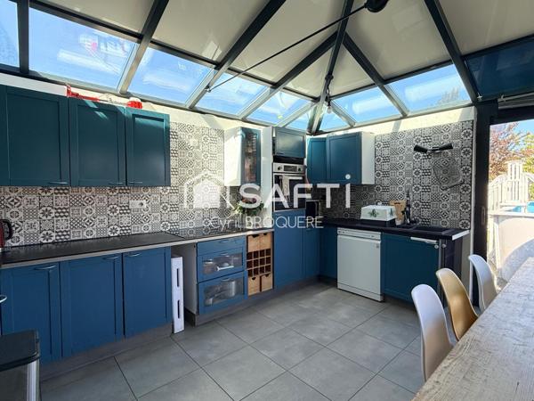 Maison 146m2, parcelle de 950m2