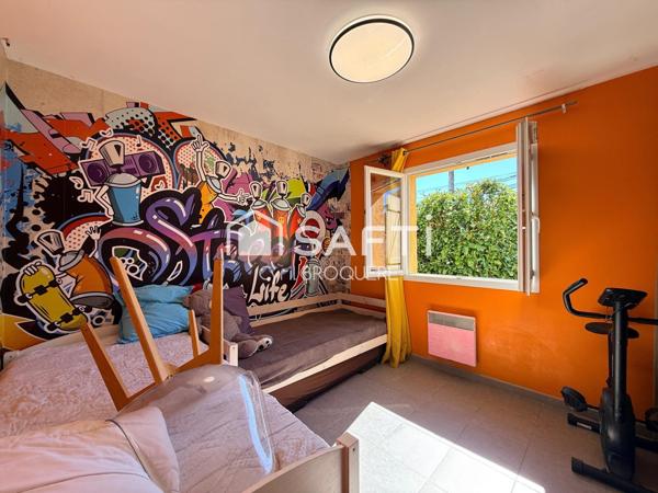 Maison 146m2, parcelle de 950m2