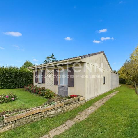 A VENDRE maison PLAIN PIED à 2 min de GISORS / 3 chambres / 800 m² de terrain