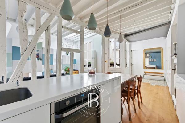 Paris 3ème, Appartement 2 Chambres -  77 m² à vendre