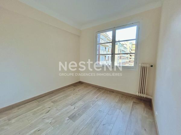 Exclusivité - NICE EST (06000) - Appartement 3 pièces 57.25 m2 avec balcon face au Paillon