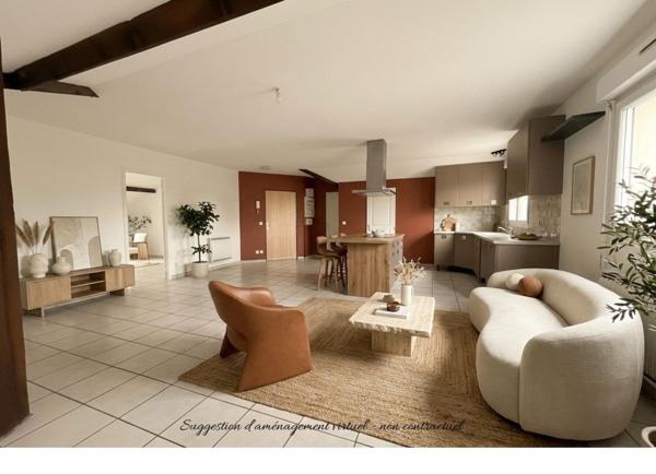 Appartement 4P - 3 CH - 104 m² à Coulommiers – Proche gare – Garage + Parking