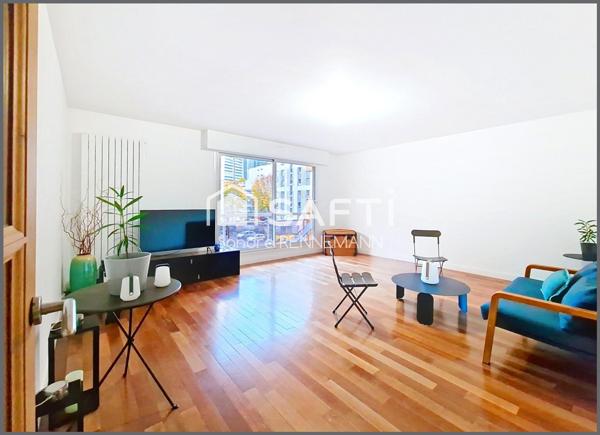 SECTEUR GARE : 3P 73 m2 + balcon au calme absolu !