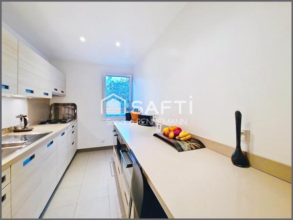 SECTEUR GARE : 3P 73 m2 + balcon au calme absolu !