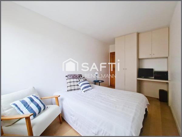 SECTEUR GARE : 3P 73 m2 + balcon au calme absolu !