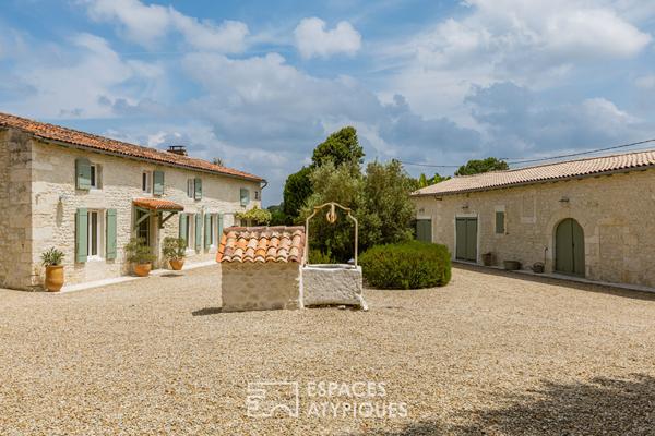 Propriété à la rénovation exceptionnelle mêlant charme et confort