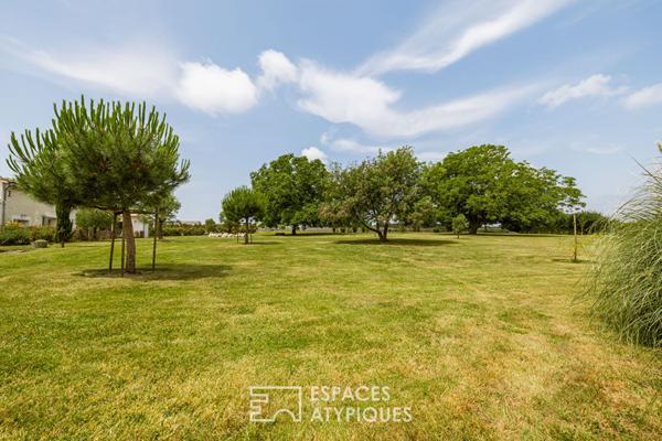 Propriété à la rénovation exceptionnelle mêlant charme et confort