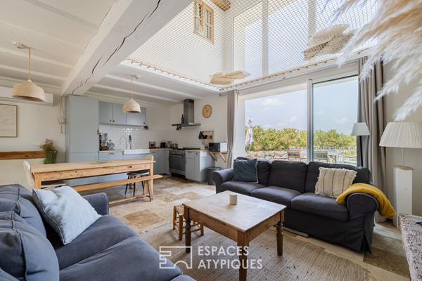 Propriété à la rénovation exceptionnelle mêlant charme et confort